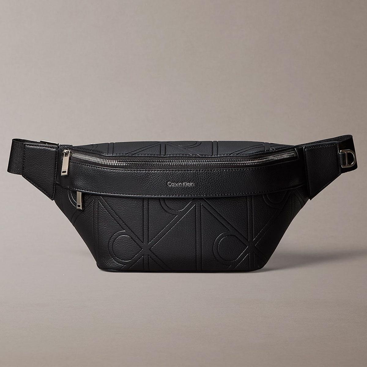 Marsupio Calvin Klein con monogramma stampato all over unisex rif. LV04D3332G