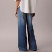 Jeans Calvin Klein Wide Leg Cotton Linen da donna rif. LV047F731G