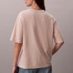 T-shirt Calvin Klein Jeans oversize con applicazioni floreali da donna rif. LV047F804G