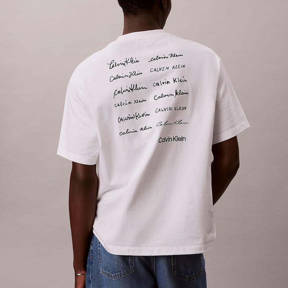 T-shirt Calvin Klein Con Logo da uomo rif. LV04RE828G