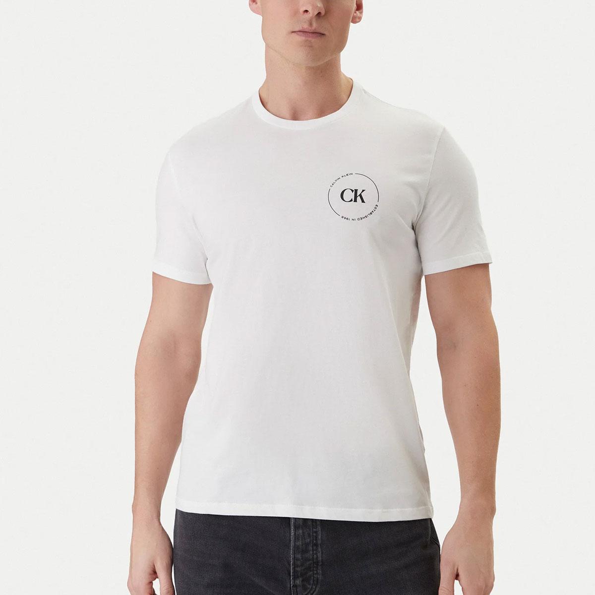 T-shirt Calvin Klein Con Logo da uomo rif. LV04RF801G