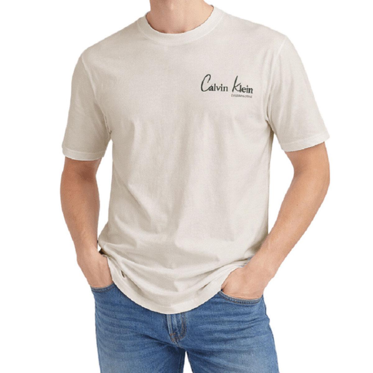 T-shirt Calvin Klein Con Logo da uomo rif. LV14RF802G