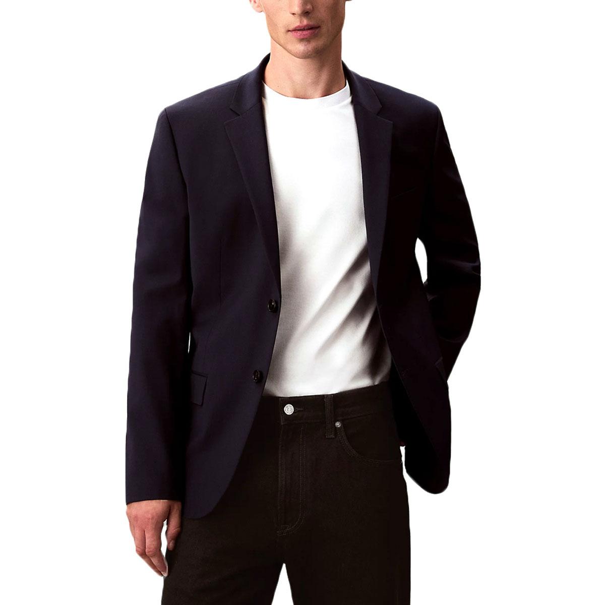 Giacca Blazer Calvin Klein slim fit casual 2 bottoni da uomo rif. LV14LD903G