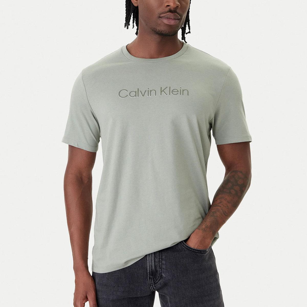 T-shirt Calvin Klein Con Logo da uomo rif. LV04LF809G