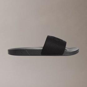 Ciabatte Calvin Klein con logo in tela da uomo rif. HM0HM02109