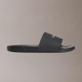 Ciabatte Calvin Klein con logo in tela da uomo rif. HM0HM02107