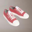 Scarpe Sneakers Calvin Klein Sneakers in tela di cotone con logo da uomo rif. HM0HM02121
