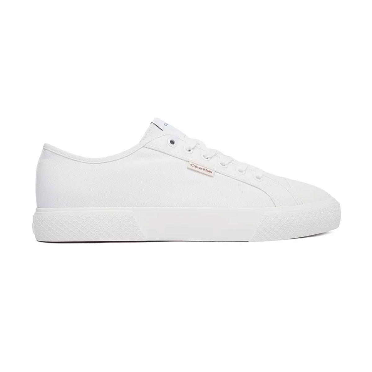Scarpe Sneakers Calvin Klein Sneakers in tela di cotone con logo da uomo rif. HM0HM02121
