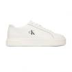 Scarpe Sneakers Calvin Klein Premier in pelle con logo da uomo rif. YM0YM01460