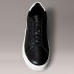 Scarpe Sneakers Calvin Klein Premier in pelle con logo da uomo rif. YM0YM01435