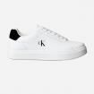 Scarpe Sneakers Calvin Klein Premier in pelle con logo da uomo rif. YM0YM01435