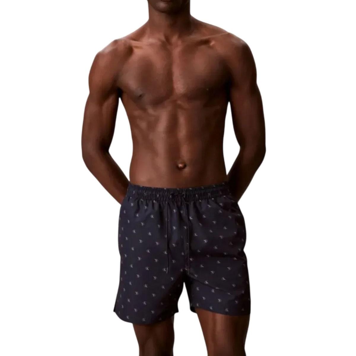 Costume Calvin Klein Swimwear a tinta unita da uomo rif. LV00N61027