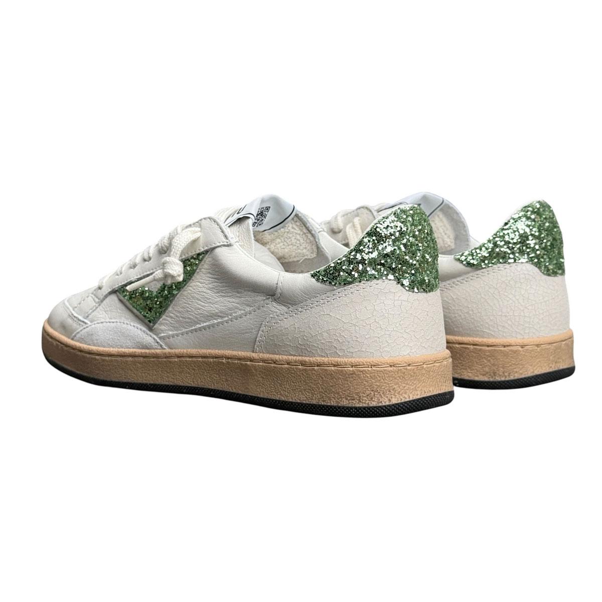 Scarpe Snekers 4B12 Con Glitter in pelle da Donna rif. PLAYNEW-D2014