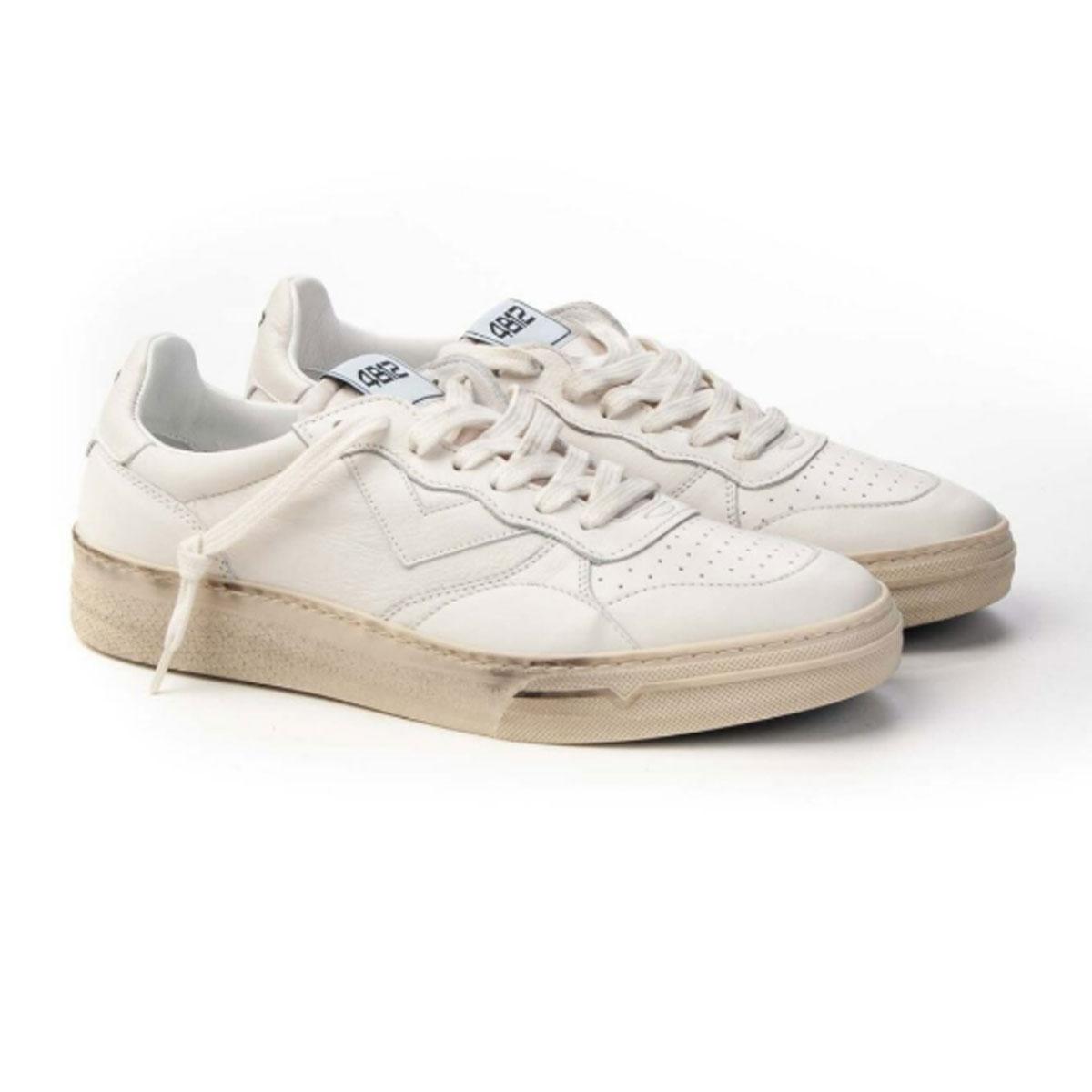 Scarpe Snekers 4B12 basse in pelle da uomo rif. HYPER-U3000