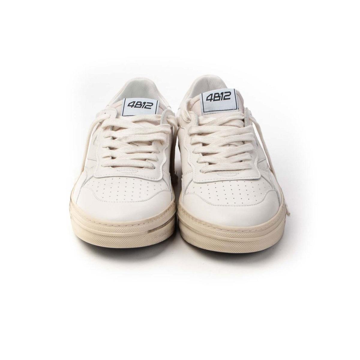 Scarpe Snekers 4B12 basse in pelle da uomo rif. HYPER-U3000