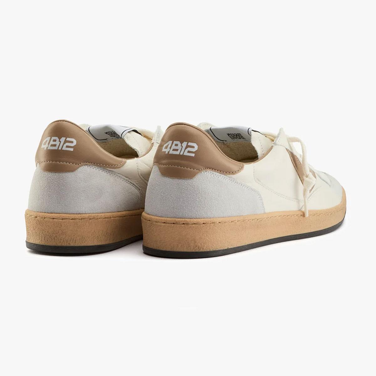 Scarpe Snekers 4B12 basse in pelle da uomo rif. PLAYNEW-U1008