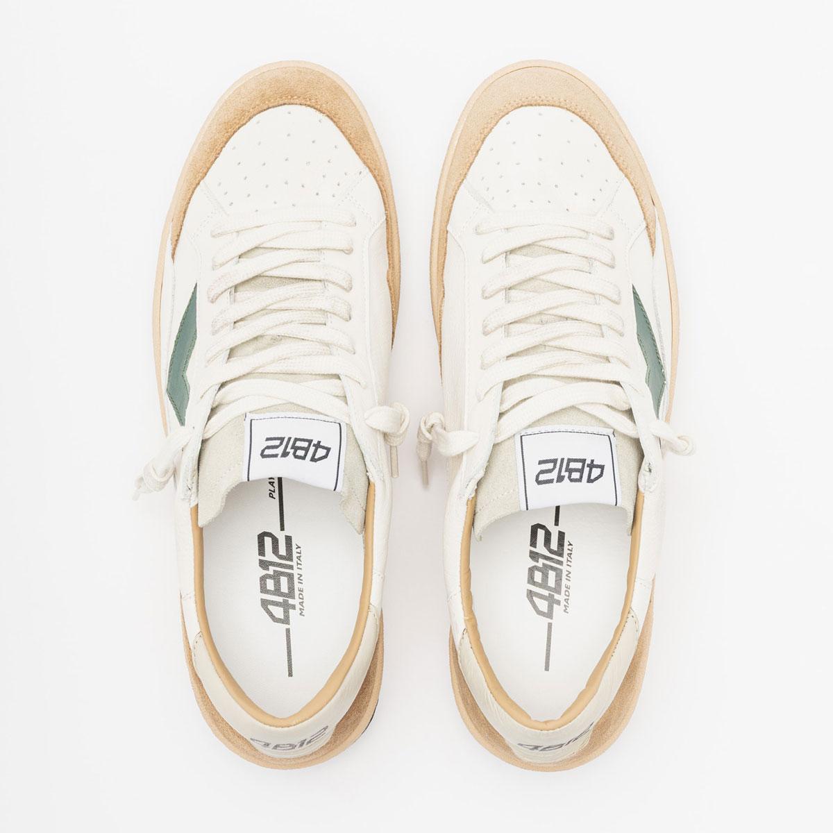 Scarpe Snekers 4B12 basse in pelle da uomo rif. PLAYNEW-U1006