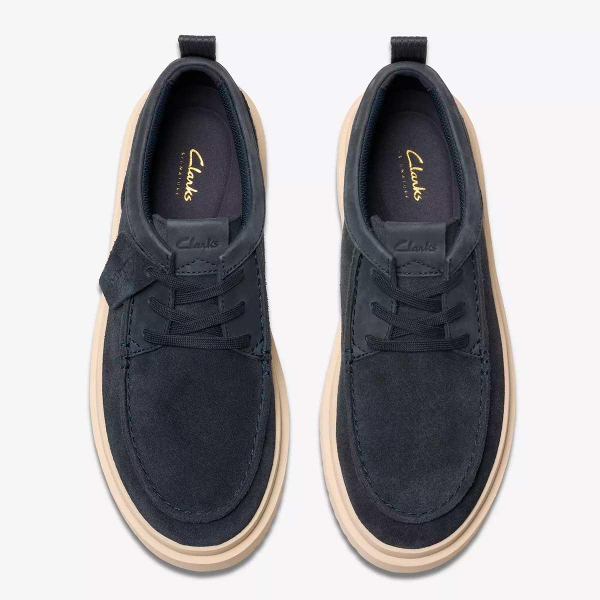 Scarpe Clarks Polden Moc in Pelle Scamosciata da uomo rif. 26180866