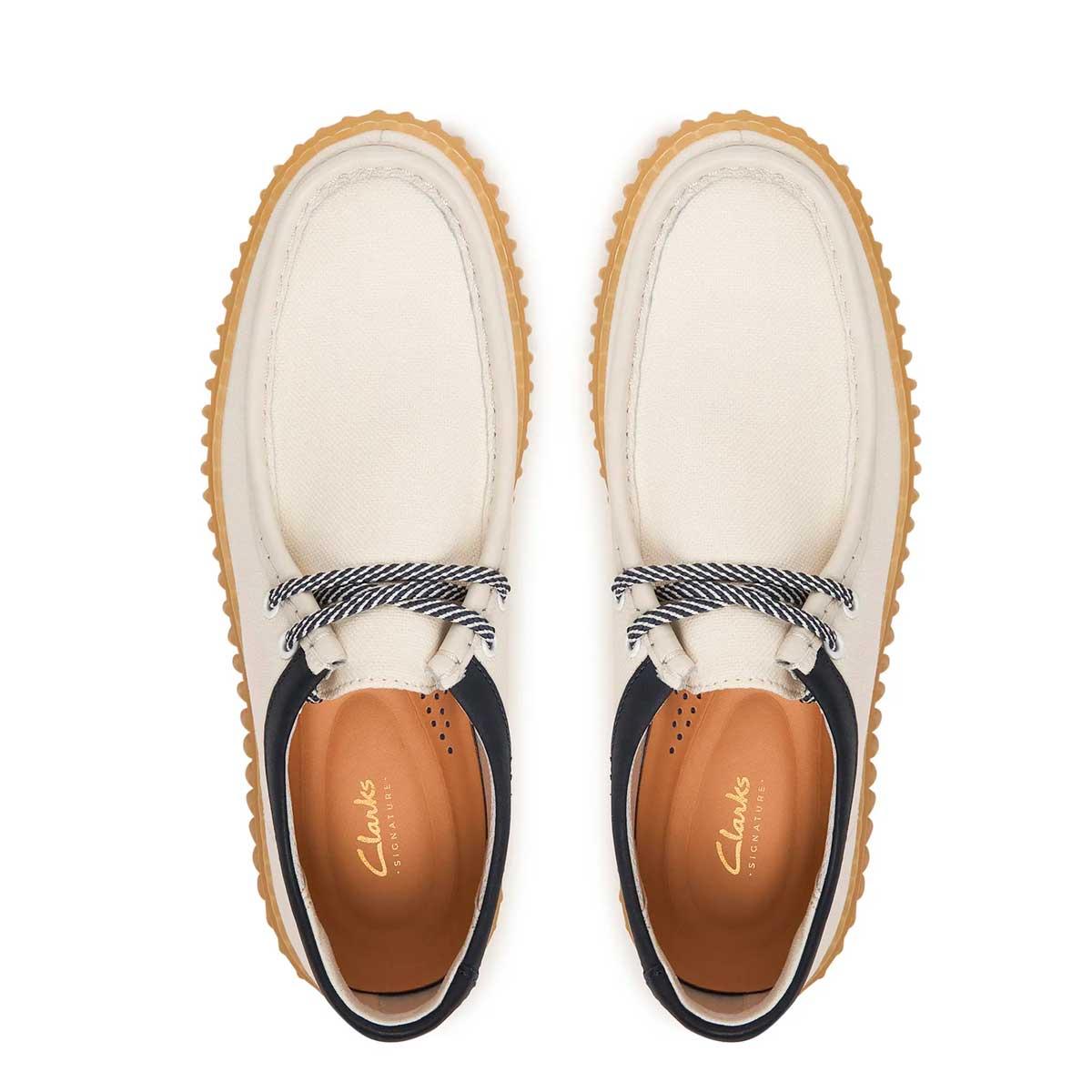 Scarpe Clarks Torhill Lo in Tela da uomo rif. 26187380