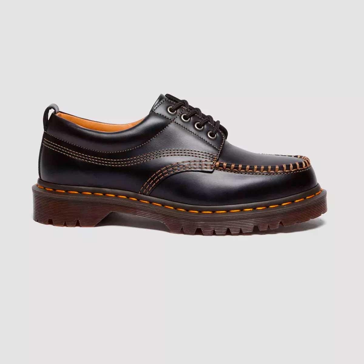Scarpe Sneakers Dr. Martens Lowell Moc Toe in Pelle da Uomo rif. 31816001