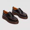 Scarpe Sneakers Dr. Martens Lowell Moc Toe in Pelle da Uomo rif. 31816001