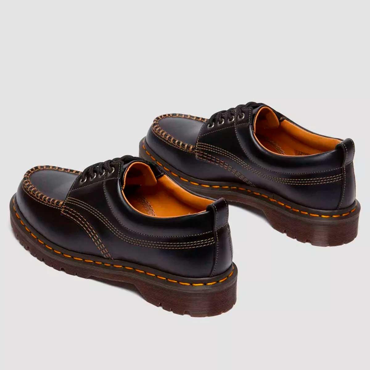 Scarpe Sneakers Dr. Martens Lowell Moc Toe in Pelle da Uomo rif. 31816001