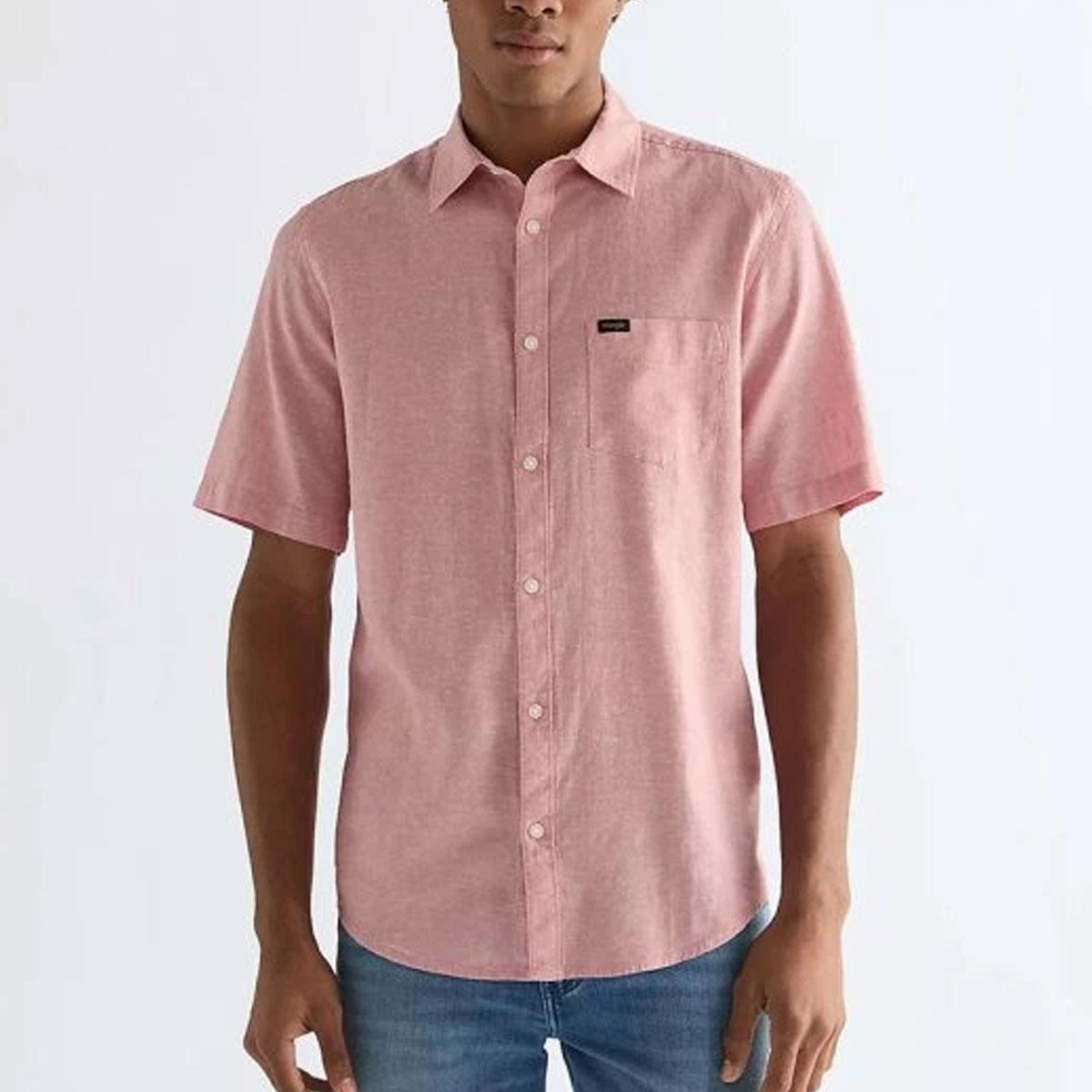 Camicia Wrangler con logo da uomo rif. 112378045