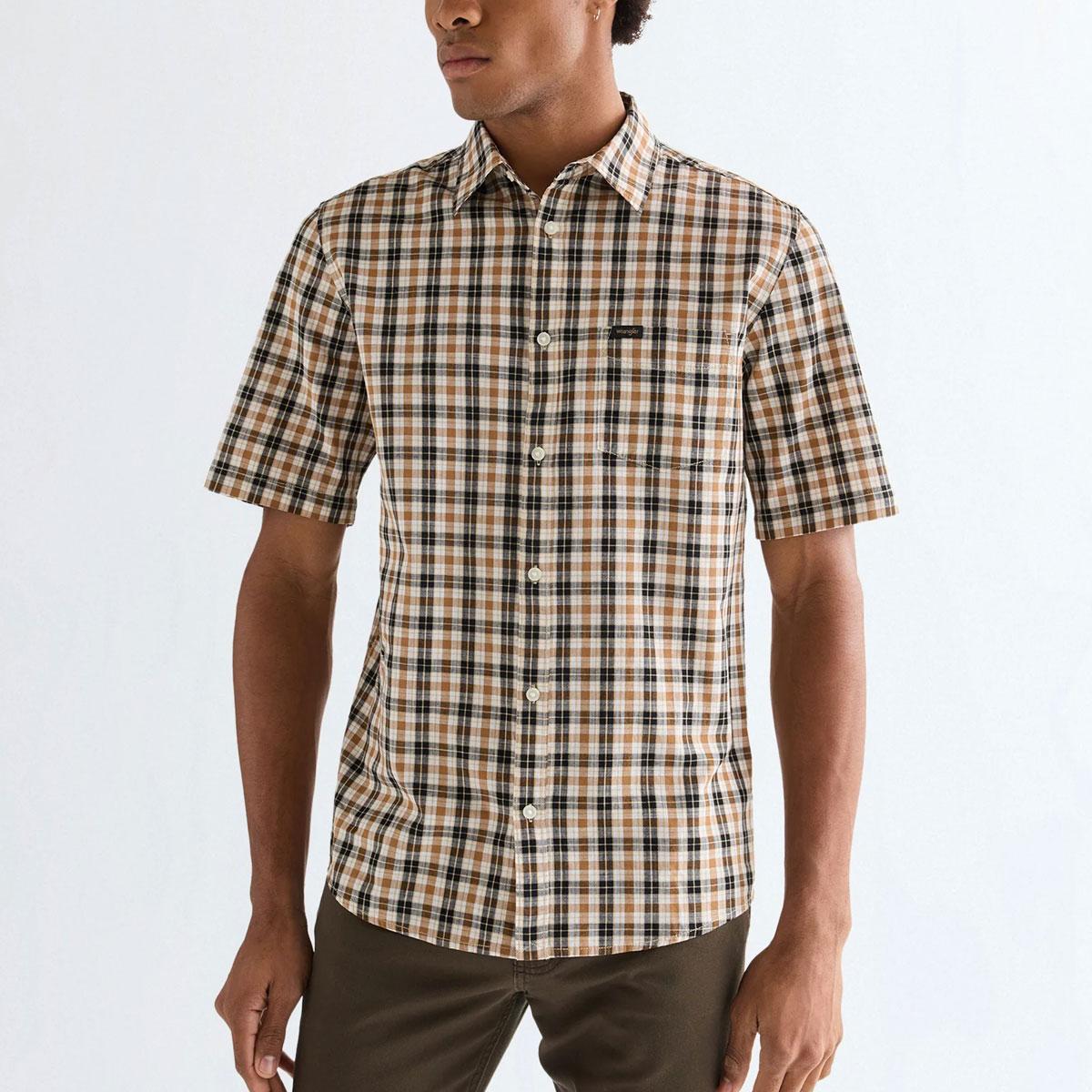 Camicia Wrangler con logo da uomo rif. 112378048