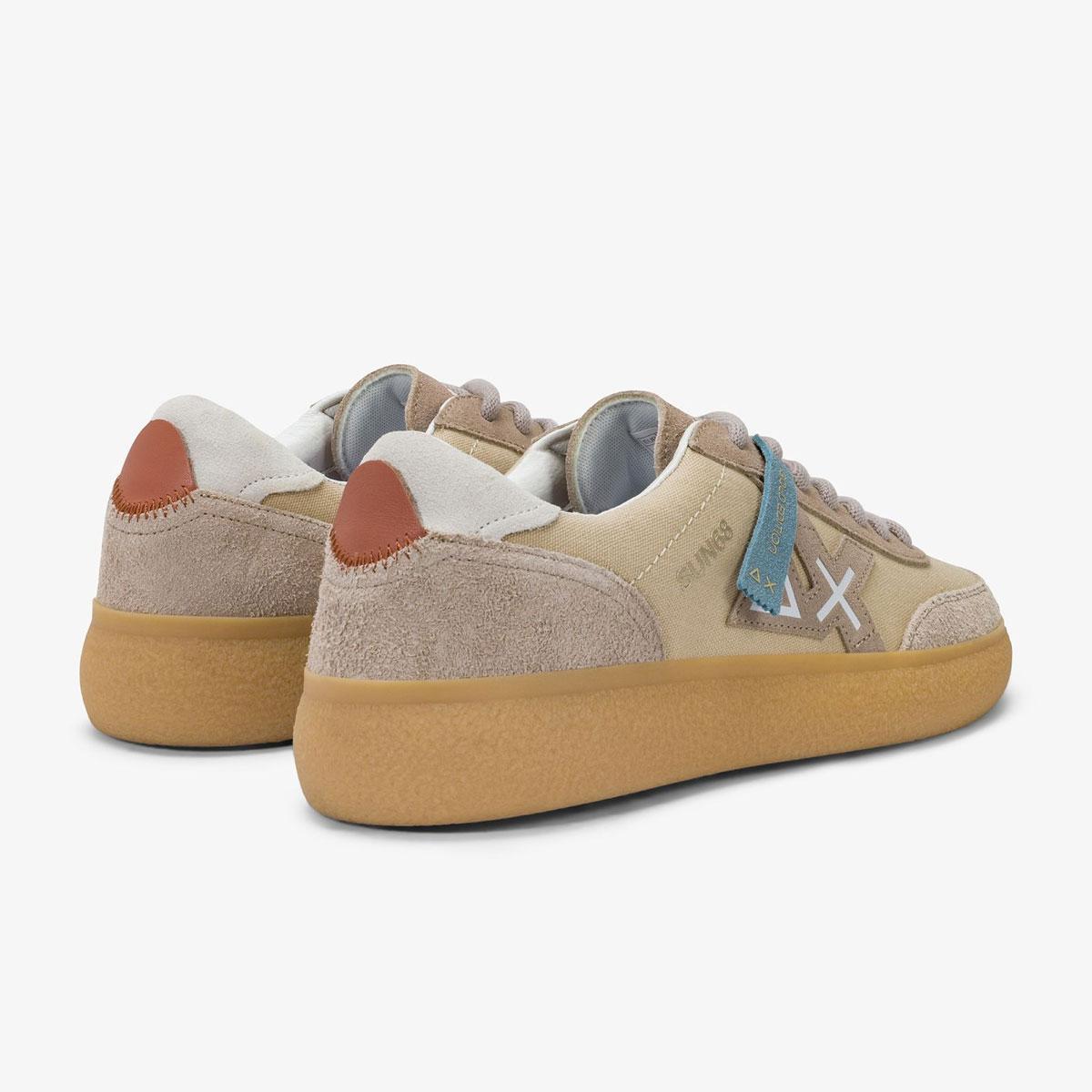 Scarpe Sneakers Sun68 Luis in tela e suede da Uomo rif. Z36149