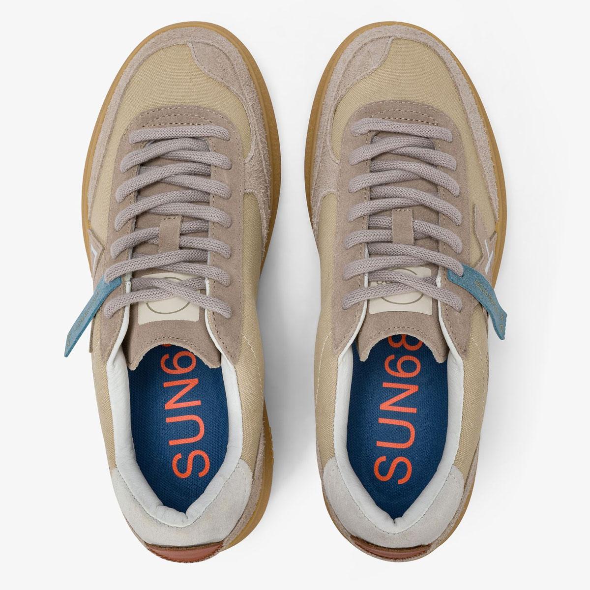 Scarpe Sneakers Sun68 Luis in tela e suede da Uomo rif. Z36149