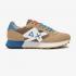 Scarpe Sneakers Sun68 Jaki Bicolor in nylon e suede da Uomo rif. Z36116