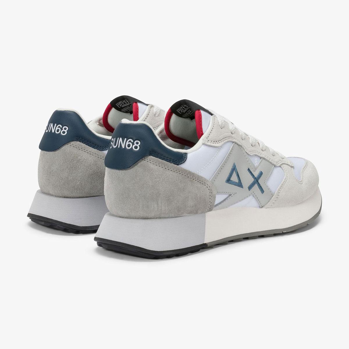 Scarpe Sneakers Sun68 Jaki 2.0 Solid in nylon e suede da Uomo rif. Z36115