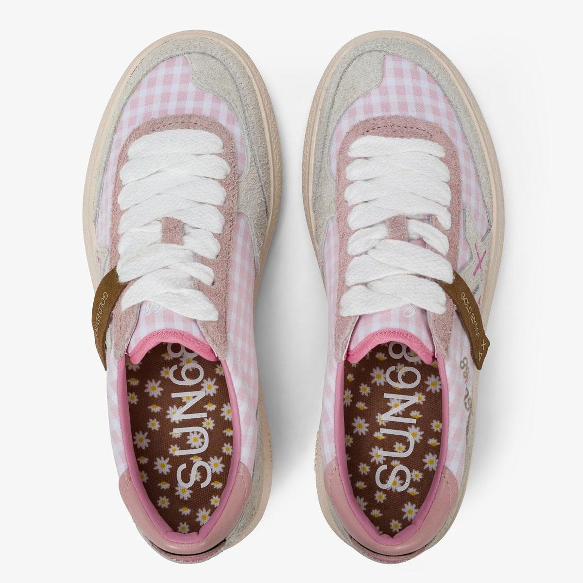 Sneakers Sun68 Sally in suede da Donna rif. Z36245