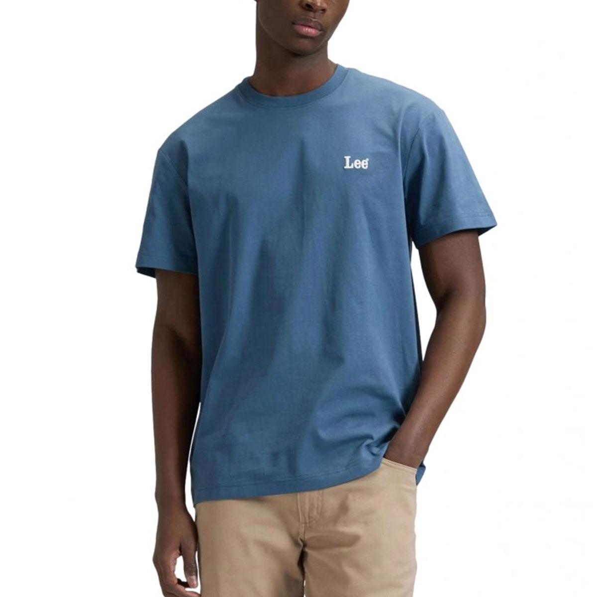 T-shirt Lee Girocollo Con Logo da uomo rif. 112376433