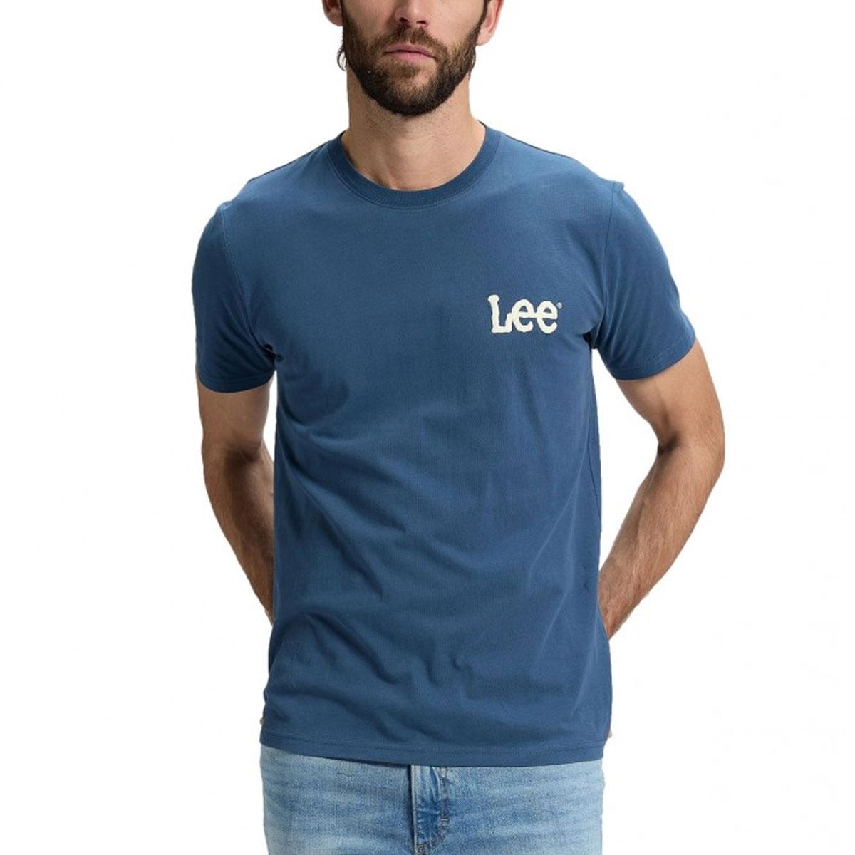 T-shirt Lee Girocollo Con Logo da uomo rif. 112376431