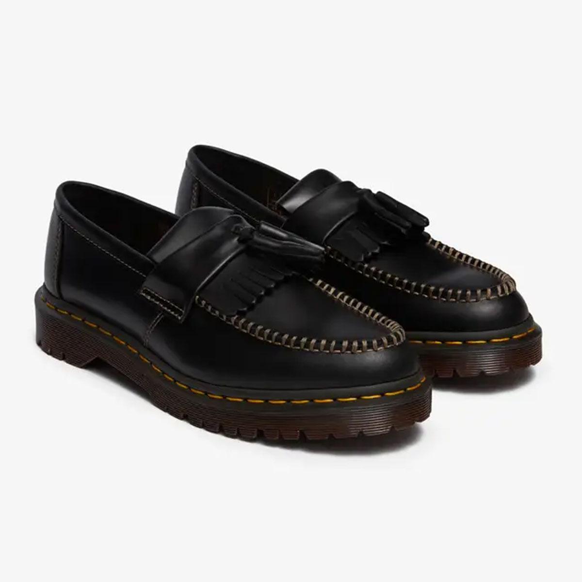 Scarpe Mocassini Dr. Martens Adrian Tassel in pelle Orleans da Uomo rif. 42849001