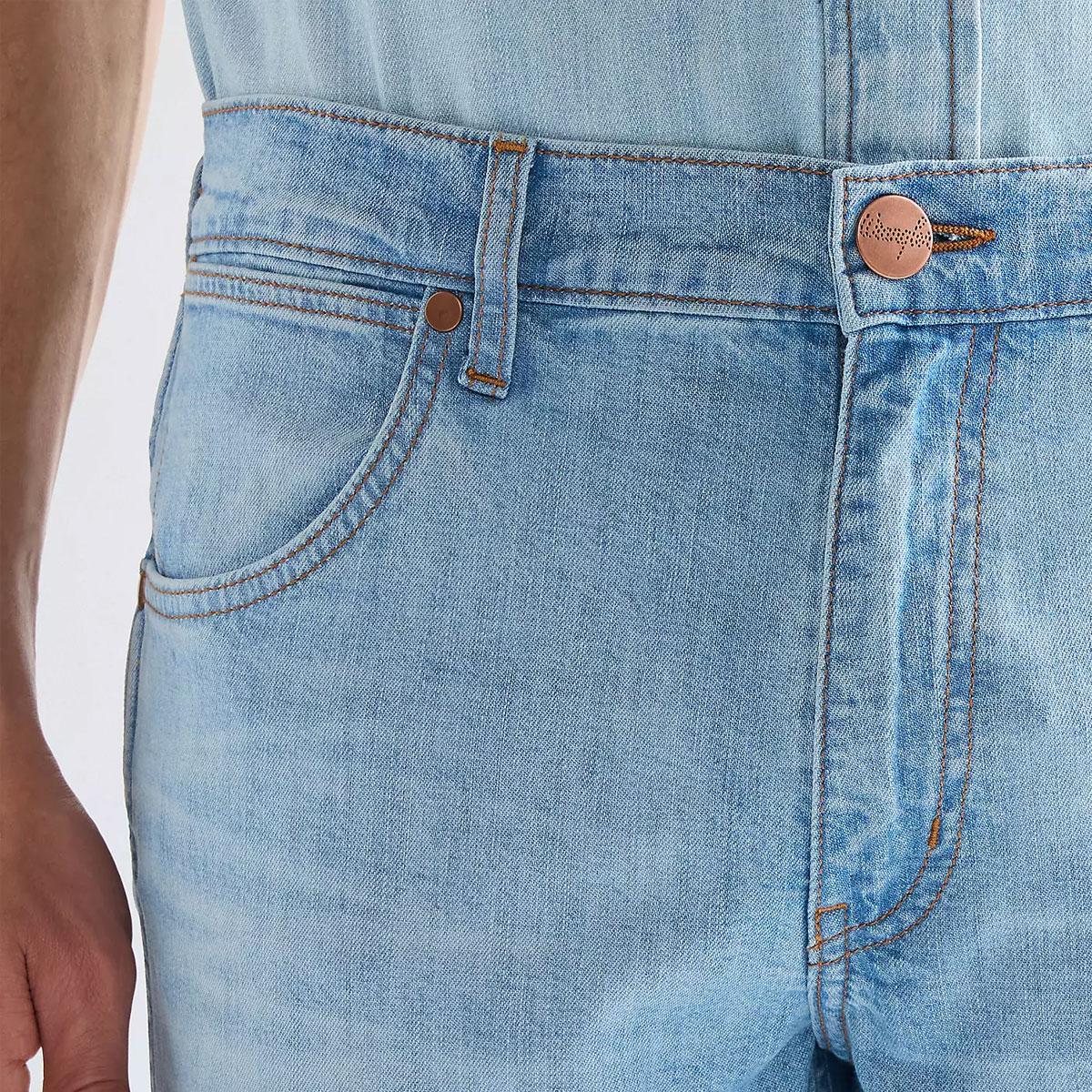 Pantaloni Jeans Wrangler In Denim da uomo rif. 112378689