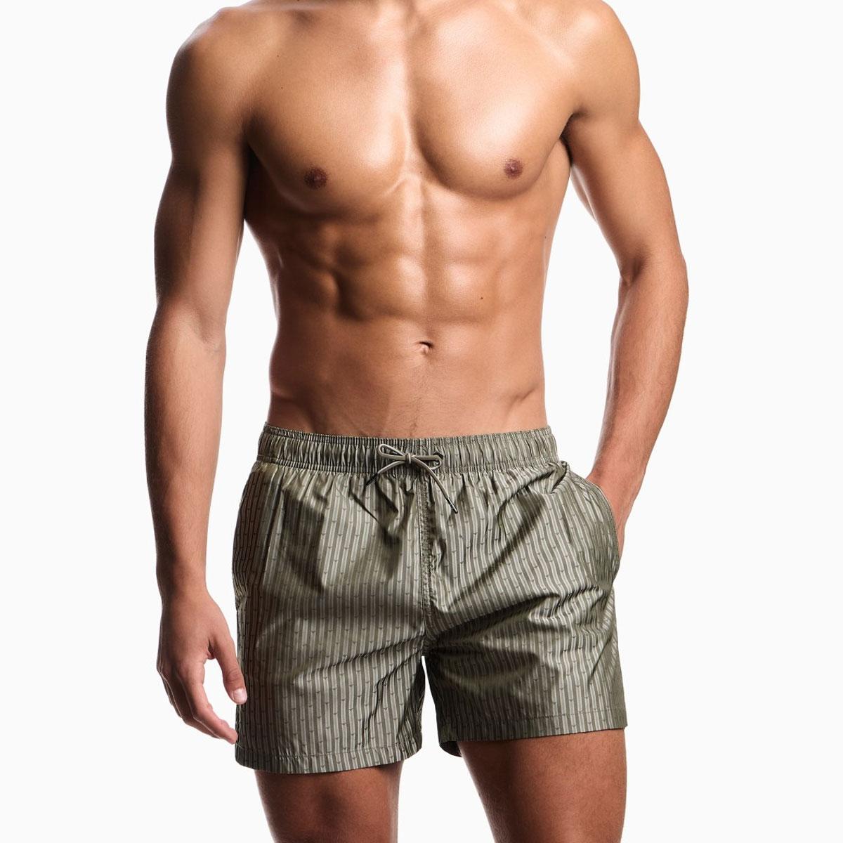 Costume da bagno EA7 In Tessuto Jacquard Logo All Over da uomo rif. EM000583 AF20448