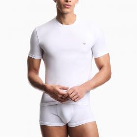T-shirt Emporio Armani Ea7 Loungewear Fitted Fit In Soft Modal da Uomo rif. EM000379 AF18894