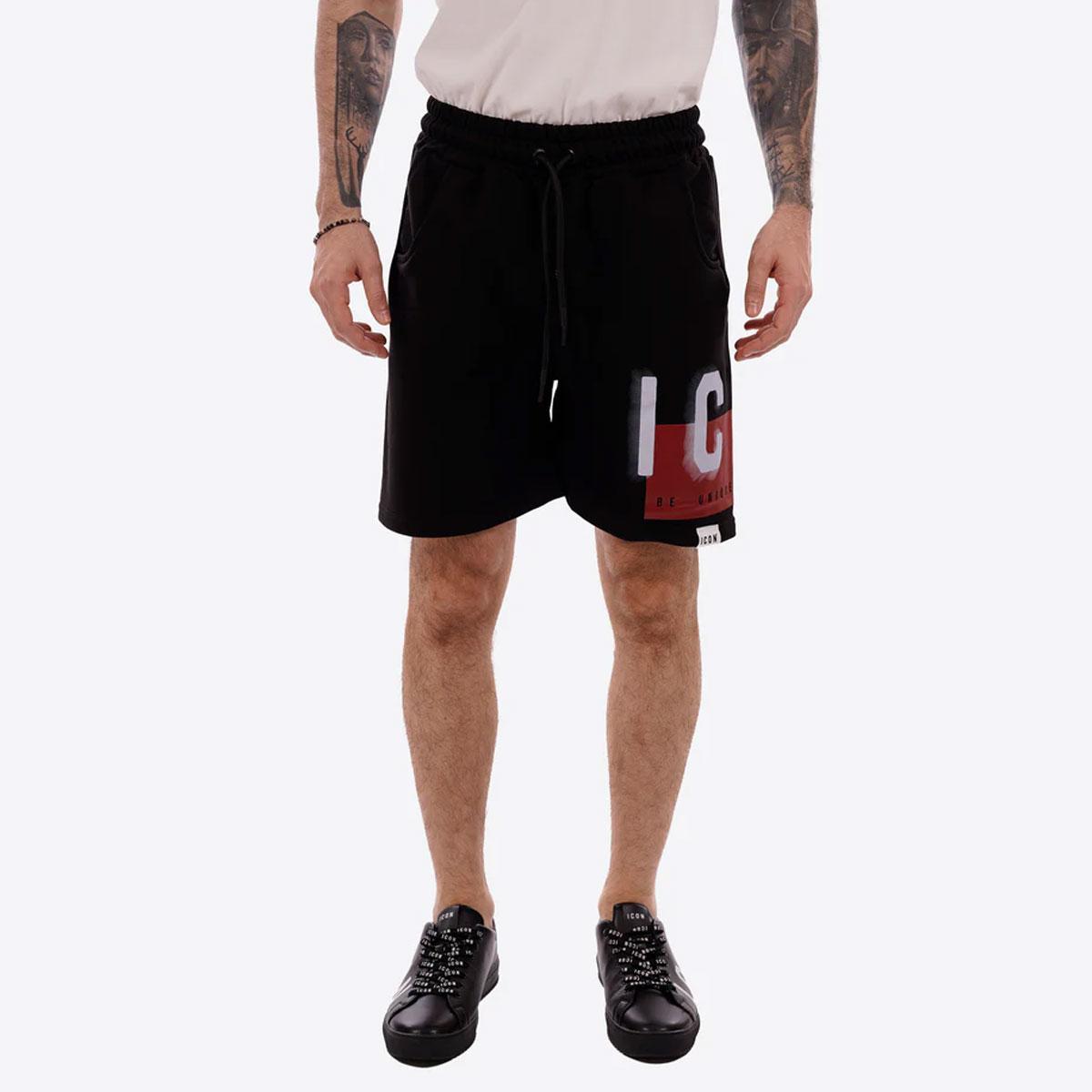 Bermuda shorts Icon con logo da uomo rif. IUB028
