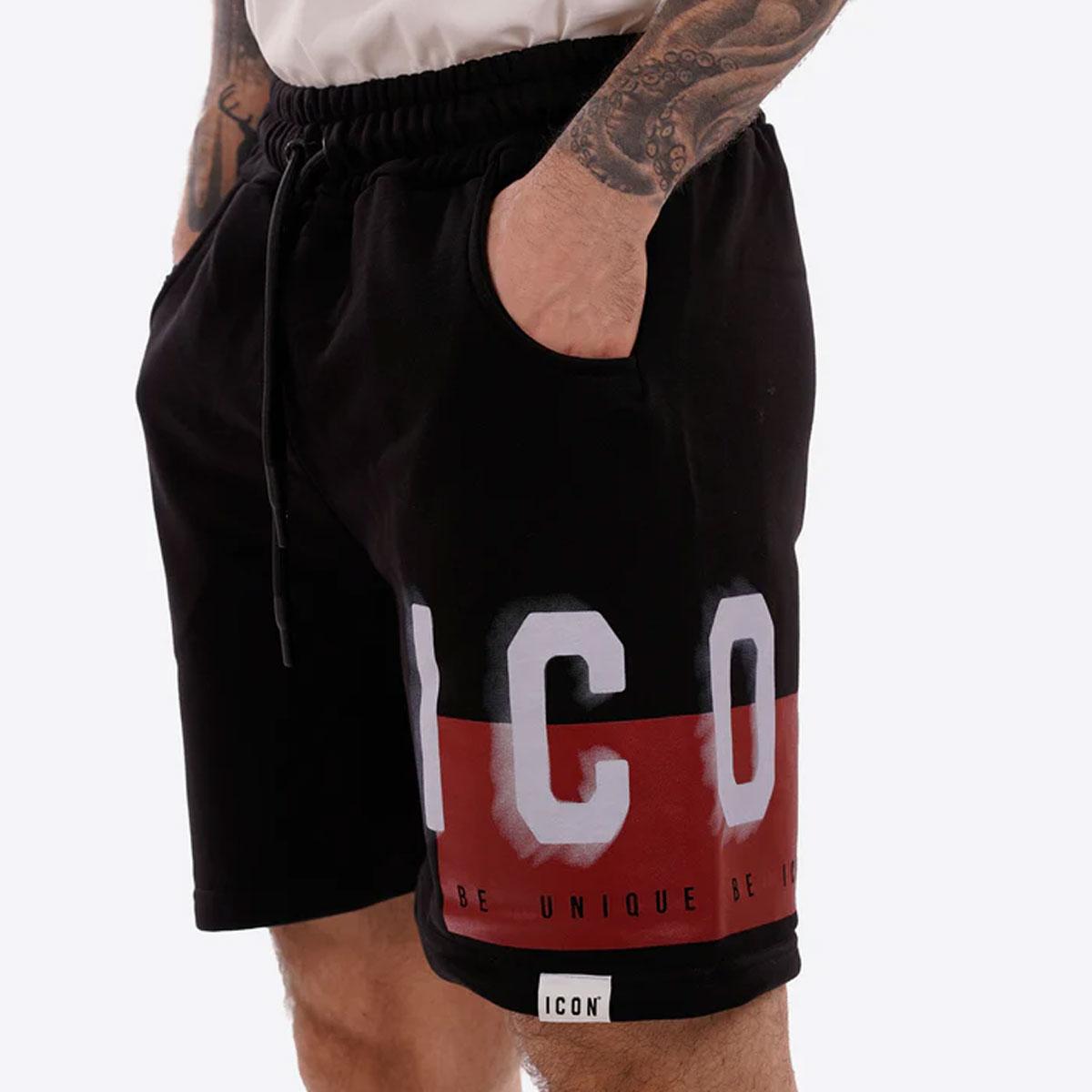 Bermuda shorts Icon con logo da uomo rif. IUB028
