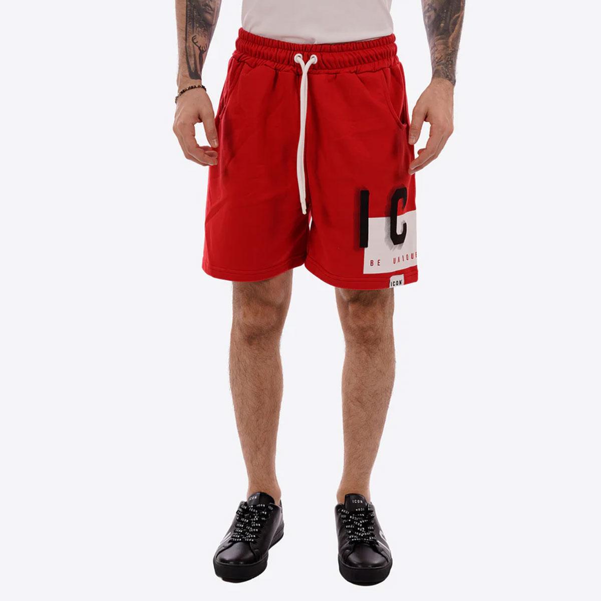 Bermuda shorts Icon con logo da uomo rif. IUB028