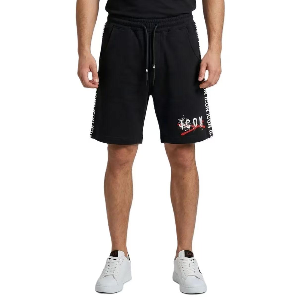 Bermuda shorts Icon con logo da uomo rif. IUB009