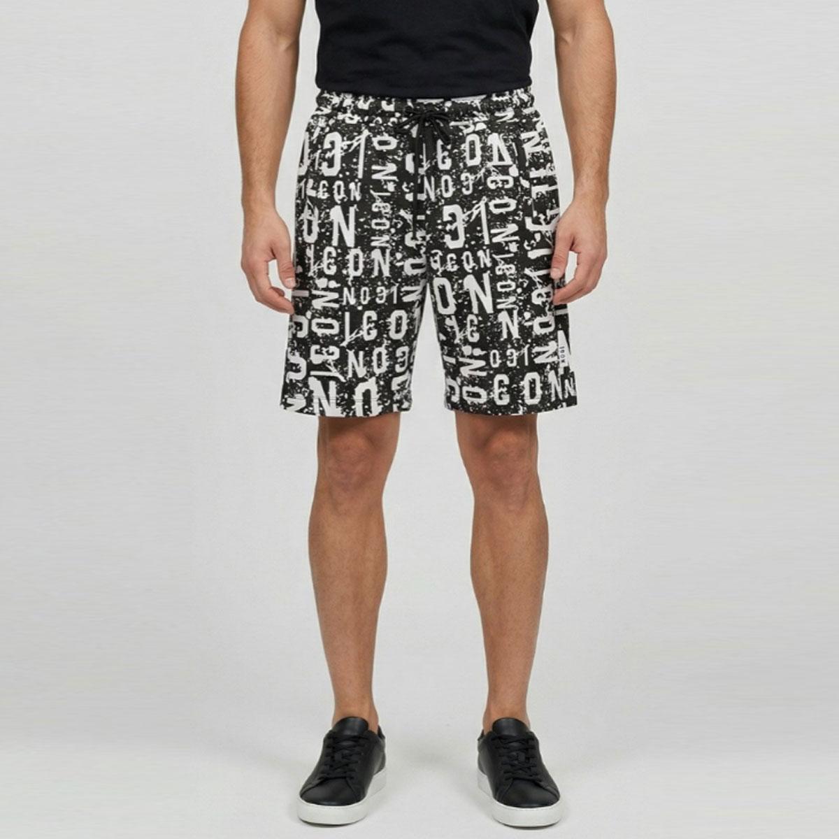 Bermuda shorts Icon con logo da uomo rif. IUB010