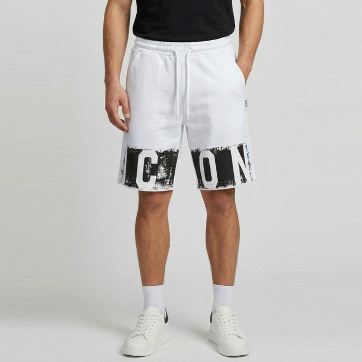 Bermuda shorts Icon con logo da uomo rif. IUB023