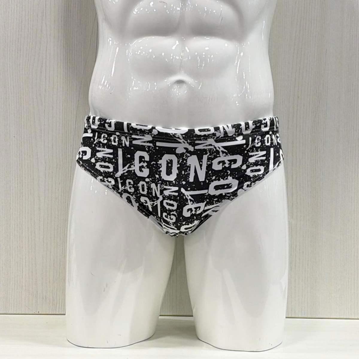 Costume Slip da bagno Icon con logo all over da uomo rif. IUW017