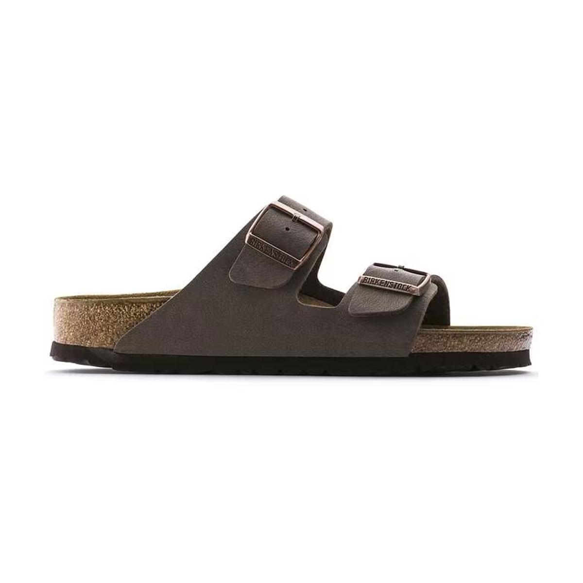 Ciabatte Sandalo Birkenstock Arizona  Birko-Flor Nubuck unisex rif. 0151183