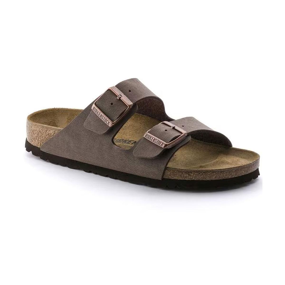 Ciabatte Sandalo Birkenstock Arizona  Birko-Flor Nubuck unisex rif. 0151183