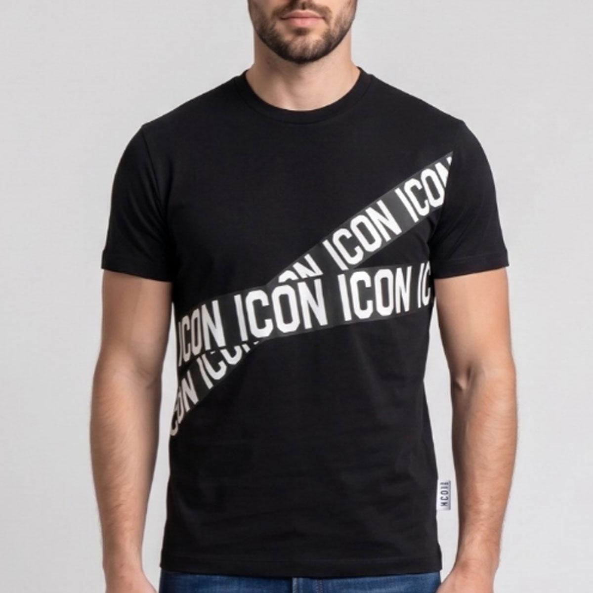 T-shirt Icon con logo da uomo rif. IUT016