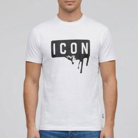 T-shirt Icon con logo da uomo rif. IUT019